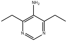 4,6-二乙基嘧啶-5-胺,90860-28-9,结构式