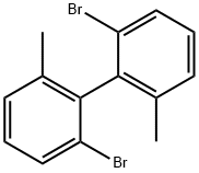 1,1'-Biphenyl, 2,2'-dibromo-6,6'-dimethyl- 结构式