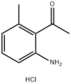 Ethanone, 1-(2-amino-6-methylphenyl)-, hydrochloride (1:1) Structure