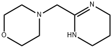 Morpholine, 4-[(1,4,5,6-tetrahydro-2-pyrimidinyl)methyl]- 化学構造式