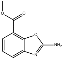 methyl 2-amino-1,3-benzoxazole-7-carboxylate Structure