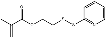 2-(2-吡啶基二硫代)甲基丙烯酸乙酯 结构式