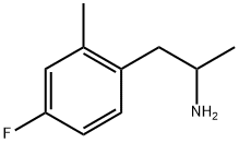 1-(4-fluoro-2-methylphenyl)propan-2-amine Struktur