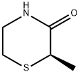 (2R)-2-methylthiomorpholin-3-one 化学構造式