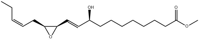 12(R),13(S)-环氧-9(S)-羟基-10(E),15(Z)-十八碳二烯酸甲酯 结构式