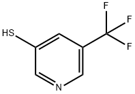 3-Pyridinethiol, 5-(trifluoromethyl)- Struktur