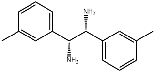 1,2-Ethanediamine, 1,2-bis(3-methylphenyl)-, (1R,2R)- Struktur