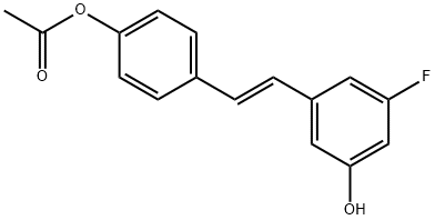 Resveratrol analog 2,915378-82-4,结构式