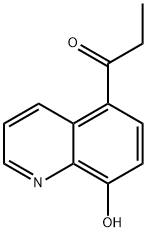 1-Propanone, 1-(8-hydroxy-5-quinolinyl)- Struktur