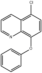 Quinoline, 5-chloro-8-phenoxy- Struktur