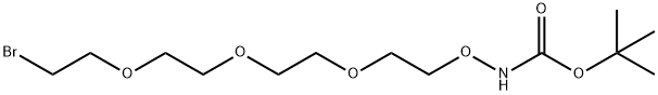 保护基团-氨基氧基-三聚乙二醇-溴化物,918132-15-7,结构式