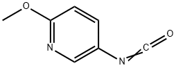 5-isocyanato-2-methoxypyridine Structure