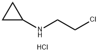 N-(2-chloroethyl)cyclopropanamine hydrochloride,918633-67-7,结构式