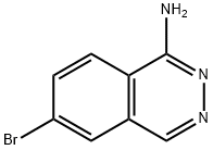 1-Phthalazinamine, 6-bromo- Structure