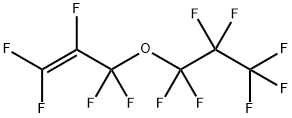 1-Propene, 1,1,2,3,3-pentafluoro-3-(1,1,2,2,3,3,3-heptafluoropropoxy)- Structure