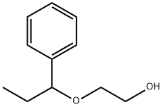 Ethanol, 2-(1-phenylpropoxy)- Struktur