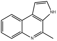 4-甲基-3H-吡咯[2,3-C]喹啉 结构式