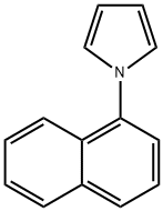 1H-Pyrrole, 1-(1-naphthalenyl)- Struktur