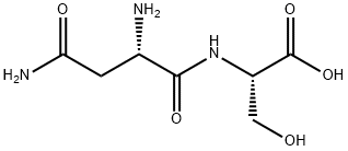 L-Serine, L-asparaginyl-,92172-15-1,结构式