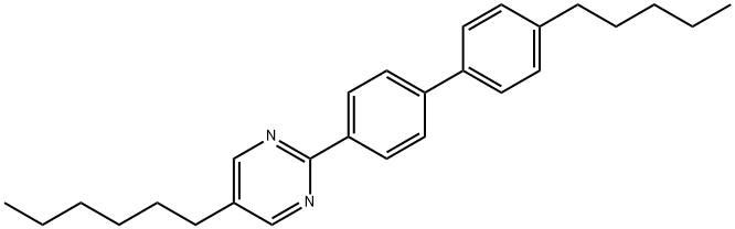 Pyrimidine, 5-hexyl-2-(4'-pentyl[1,1'-biphenyl]-4-yl)-|5-己基-2-(4'-戊基-[1,1'-联苯]-4-基)嘧啶