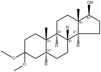 3-O-甲基-3-甲氧基-5Α-雄烷二醇,92282-70-7,结构式