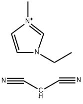 1-乙基-3-甲基咪唑二氰亚甲盐,923019-22-1,结构式