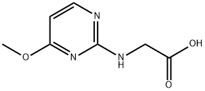 Glycine, N-(4-methoxy-2-pyrimidinyl)-,923112-86-1,结构式
