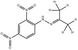 ACETONE-D6 (DNPH DERIVATIVE), 92350-12-4, 结构式