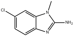 1H-Benzimidazol-2-amine, 6-chloro-1-methyl- Structure