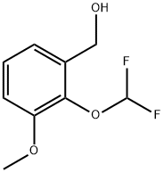 2-(二氟甲氧基)-3-甲氧基苯基]甲醇,926188-34-3,结构式