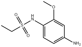N-(4-amino-2-methoxyphenyl)ethane-1-sulfonamide Structure