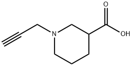 1-(丙-2-炔-1-基)哌啶-3-羧酸, 926254-90-2, 结构式