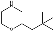 Morpholine, 2-(2,2-dimethylpropyl)- Structure