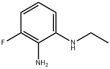 1-N-ethyl-3-fluorobenzene-1,2-diamine Struktur