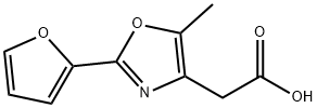 2-[2-(furan-2-yl)-5-methyl-1,3-oxazol-4-yl]acetic Acid Structure