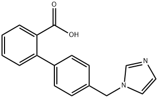 2-[4-(1H-咪唑-1-基甲基)苯基]苯甲酸,929972-79-2,结构式