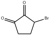 1,2-Cyclopentanedione, 3-bromo-,930-86-9,结构式