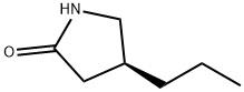 (S)-4-Propylpyrrolidin-2-one, 930123-38-9, 结构式