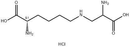 赖氨酸丙氨酸盐酸盐 结构式
