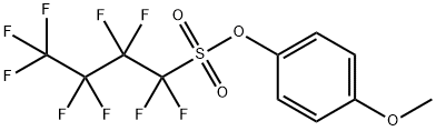 1-Butanesulfonic acid, 1,1,2,2,3,3,4,4,4-nonafluoro-, 4-methoxyphenyl ester