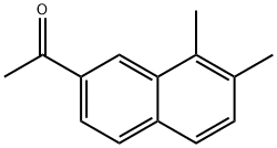 Ethanone, 1-(7,8-dimethyl-2-naphthalenyl)-,93184-82-8,结构式