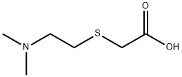 2-((2-(二甲氨基)乙基)硫代)乙酸,933682-63-4,结构式