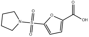 2-Furancarboxylic acid, 5-(1-pyrrolidinylsulfonyl)-|