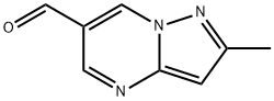 2-methylpyrazolo[1,5-a]pyrimidine-6-carbaldehyde Structure