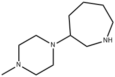 3-(4-methylpiperazin-1-yl)azepane Structure