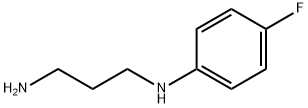 1,3-Propanediamine, N1-(4-fluorophenyl)- 化学構造式