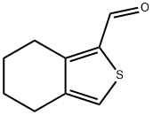 4,5,6,7-Tetrahydrobenzo[c]thiophene-1-carbaldehyde, 933756-13-9, 结构式