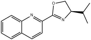 (R)-4-Isopropyl-2-(quinolin-2-yl)-4,5-dihydrooxazole Structure