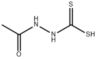 Acetic acid, 2-(dithiocarboxy)hydrazide 结构式