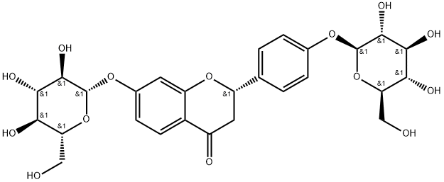 Glucoliquiritin, 93446-18-5, 结构式